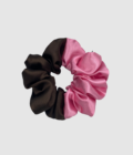 ΣΑΤΕΝ ΔΙΧΡΩΜΑ SCRUNCHIES