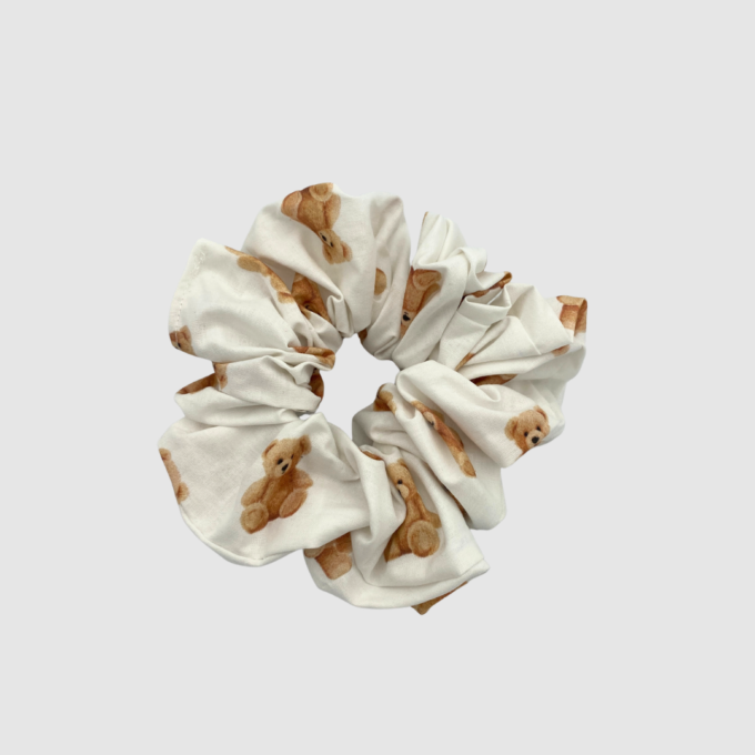 SCRUNCHIE ΜΕ ΑΡΚΟΥΔΑΚΙΑ